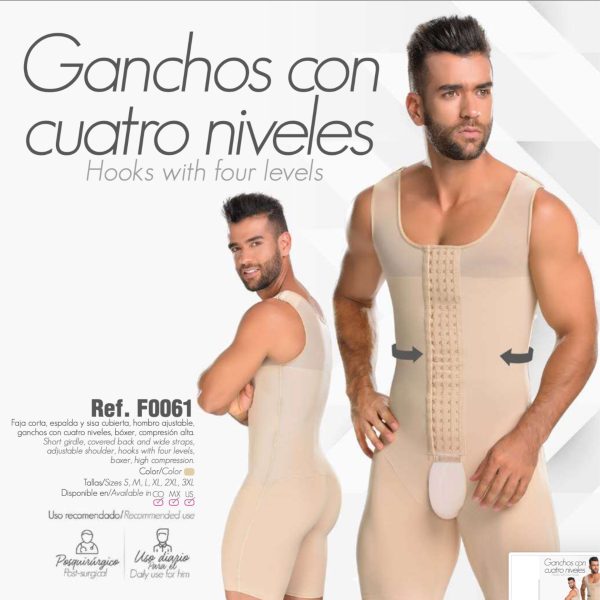 Faja corta masculina Ref. F0061