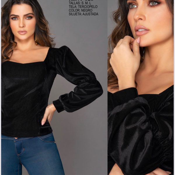 Blusa terciopelo f026